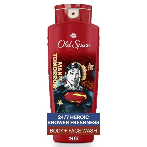 Old Spice Other - Old Spice Men's Body Wash, Bright Citrus, Superman, 24oz -New Unopened-